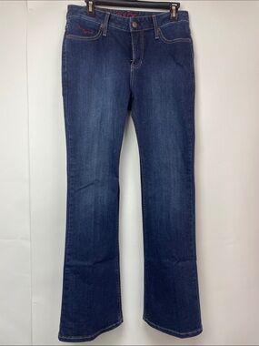Chloe Dark Blue Flare Jeans, Size 8/30
